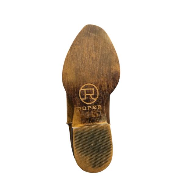 Roper Floral Embroidery Women's Boots - Size 6 - Picture 10 of 12